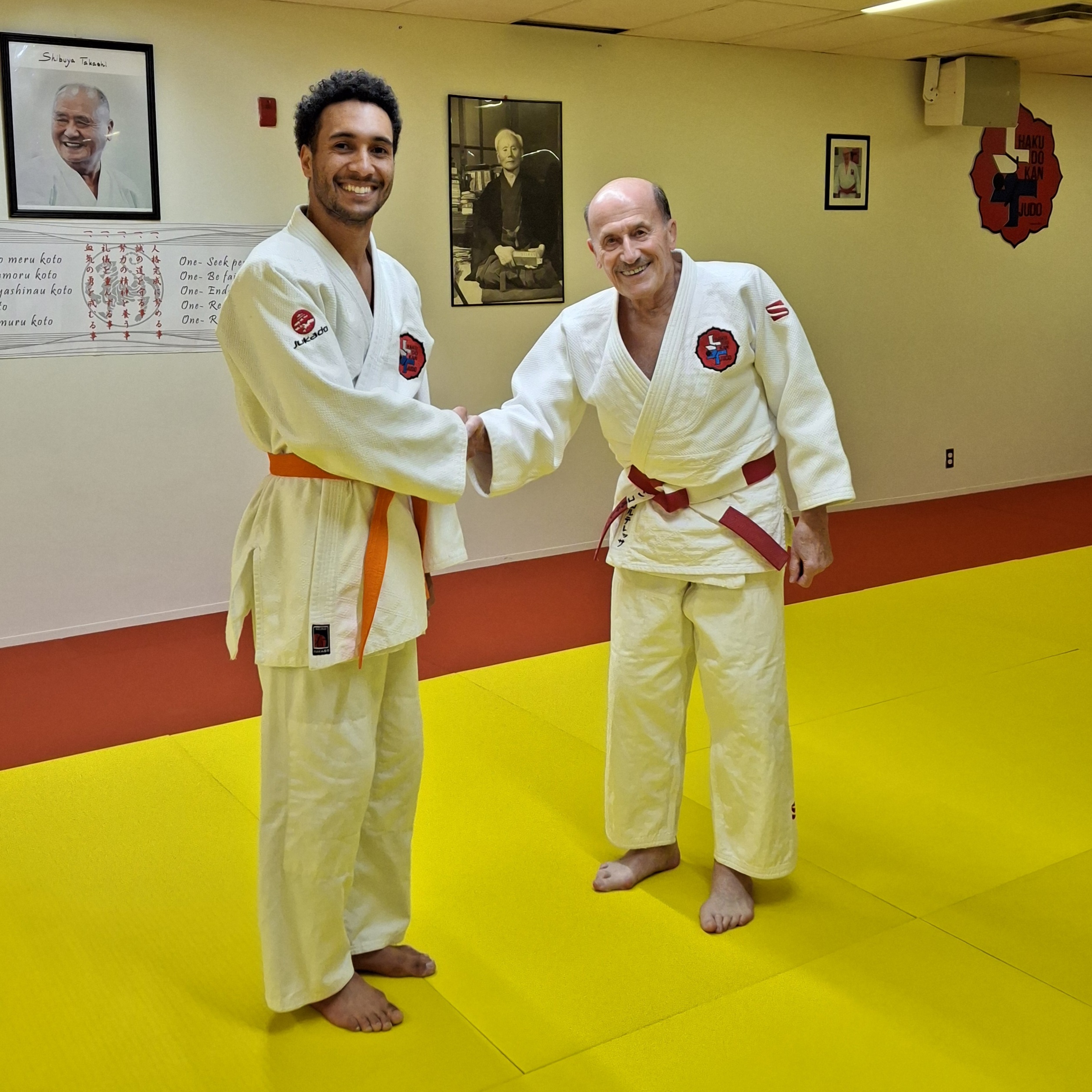 Félicitations à Marc-André pour sa ceinture orange