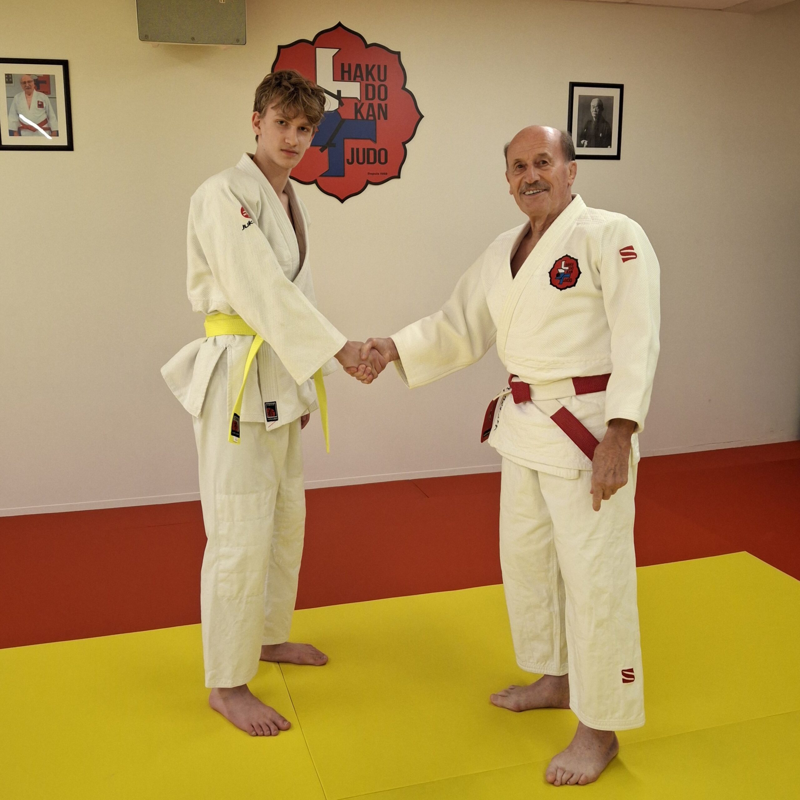 Félicitations à Taym pour sa ceinture jaune