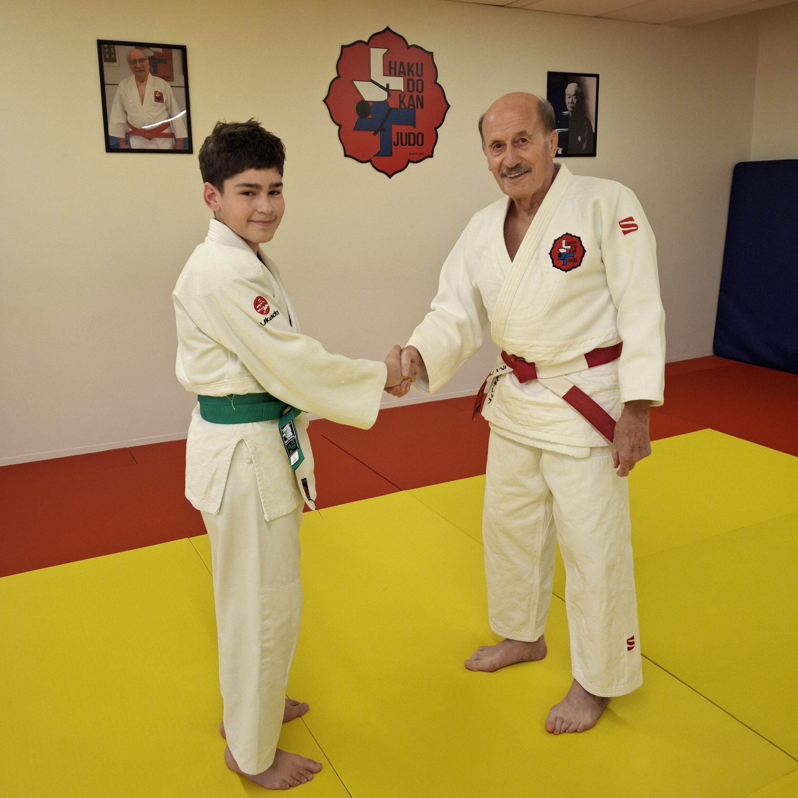Deux nouvelles ceintures au club